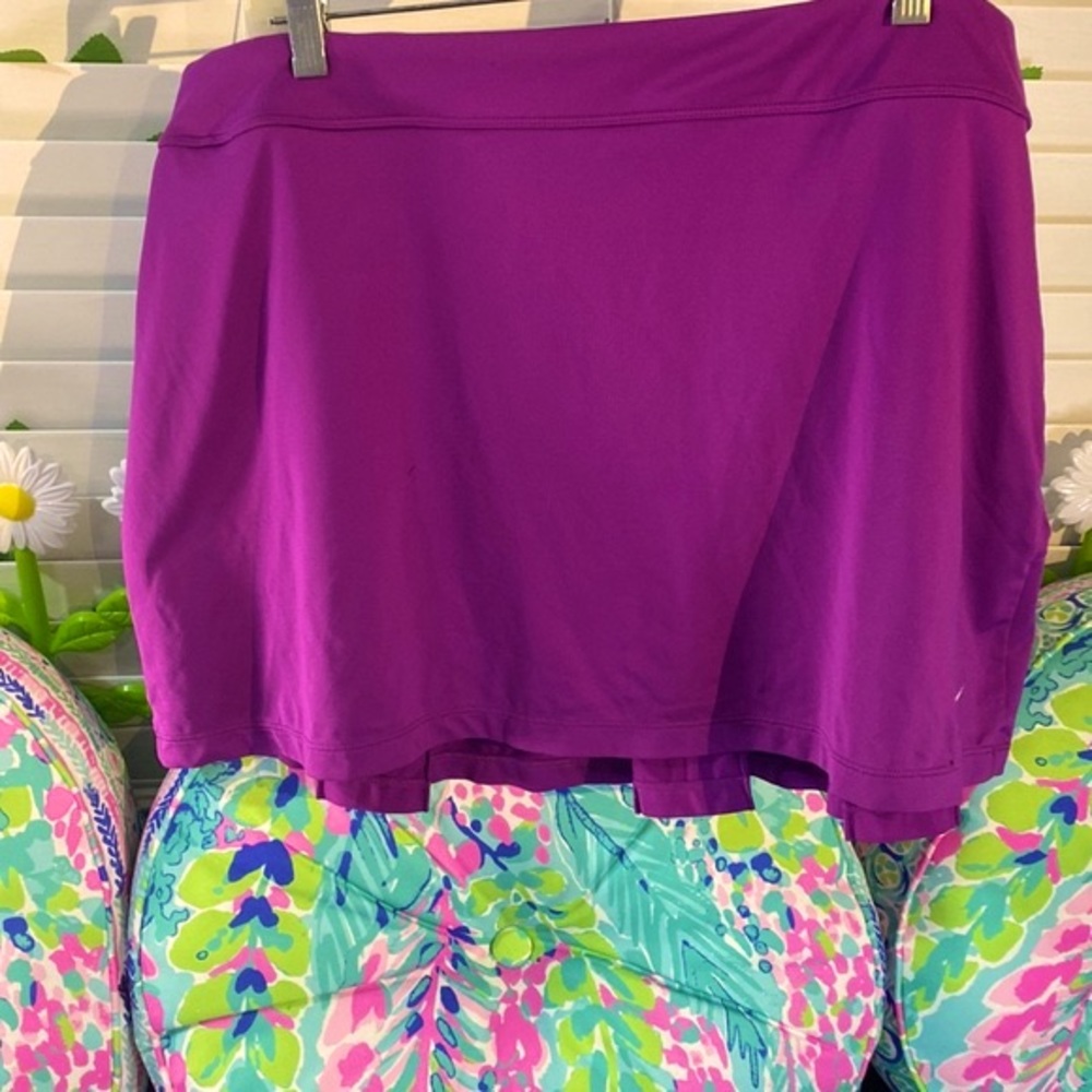 Nike golf tour performance purple  skirt